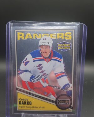 2019/20 O-Pee-Chee Platinum RETRO ROOKIE #R-51 New York Rangers KAAPO KAKKO