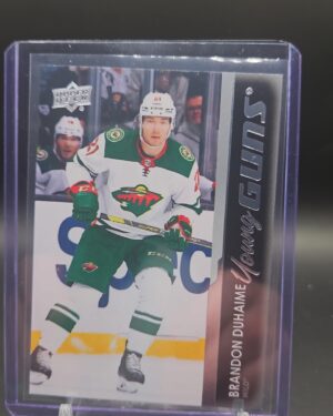 2021-22 Upper Deck Series 2 Young Guns Brandon Duhaime Rookie #474 Minnesota