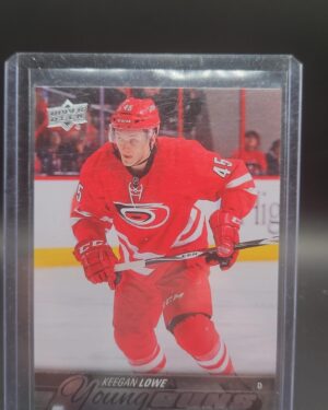 2015-16 Upper Deck Young Guns #246 Keegan LoweCarolina Hurricanes