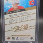 Glenn Gawdin 2020-21 Upper Deck Young Guns YG Speckled Rainbow RC Rookie #726 - Image 2