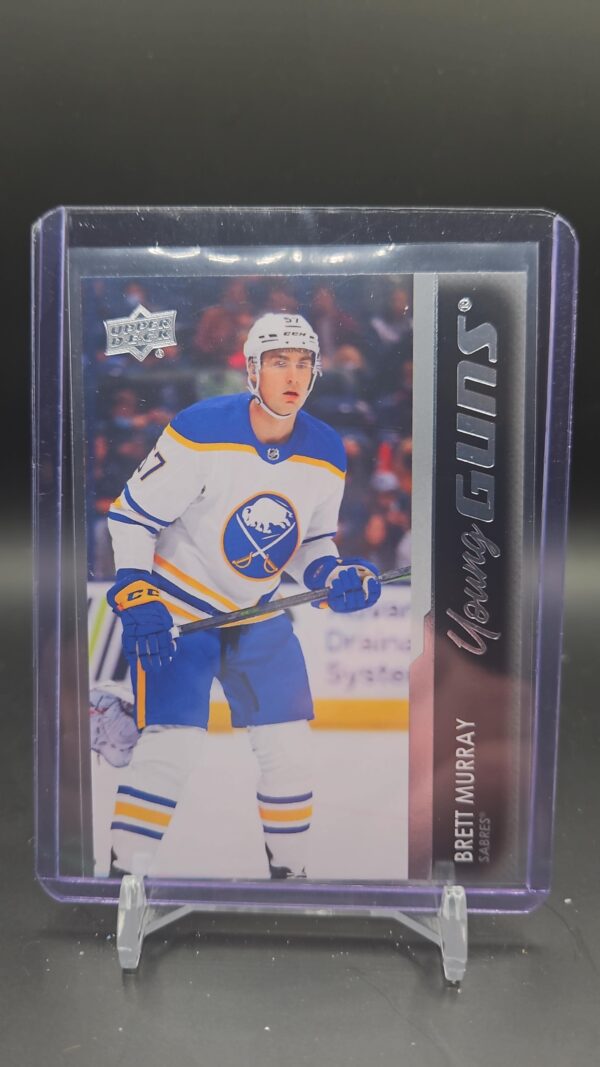 2021-22 Upper Deck Young Guns #455 Brett Murray Buffalo Sabres