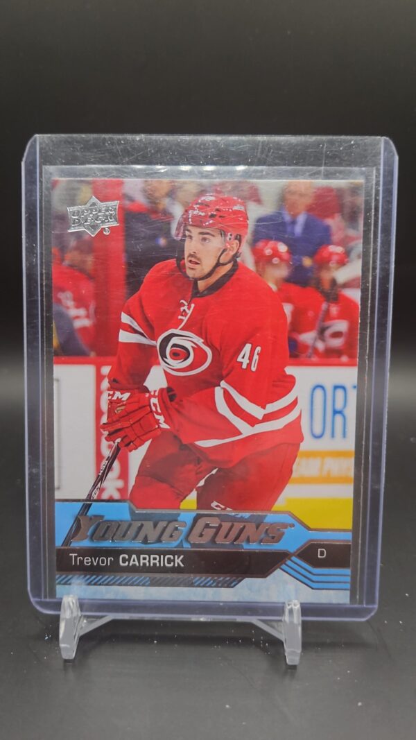 2016-17 Upper Deck Series 1 Young Guns Trevor Carrick #230