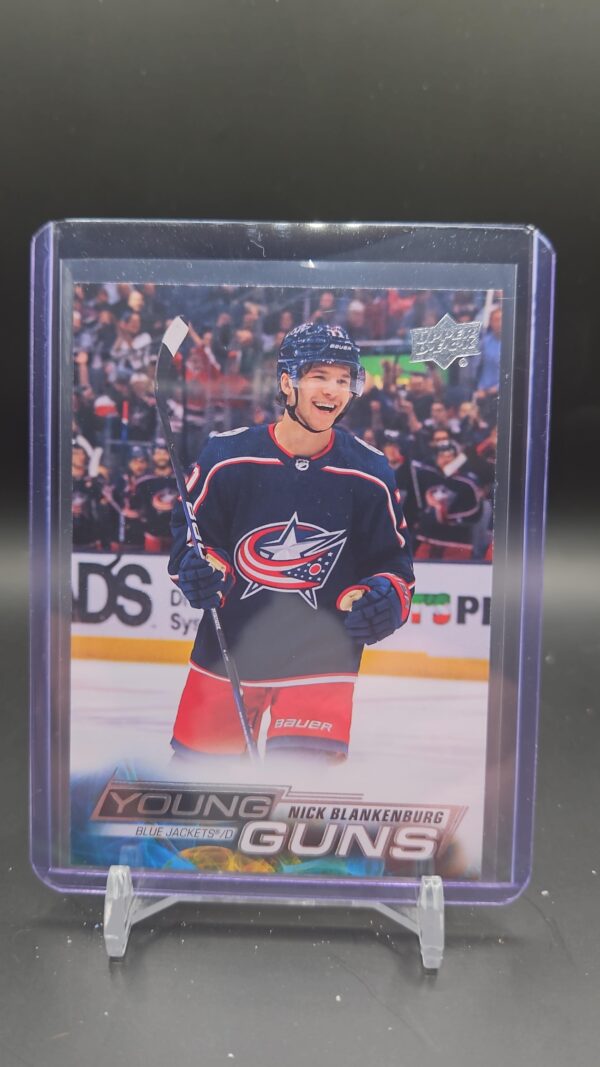 NICK BLACKENBURG 2022-23 UPPER DECK SERIES 1 YOUNG GUNS #202 COLUMBUS