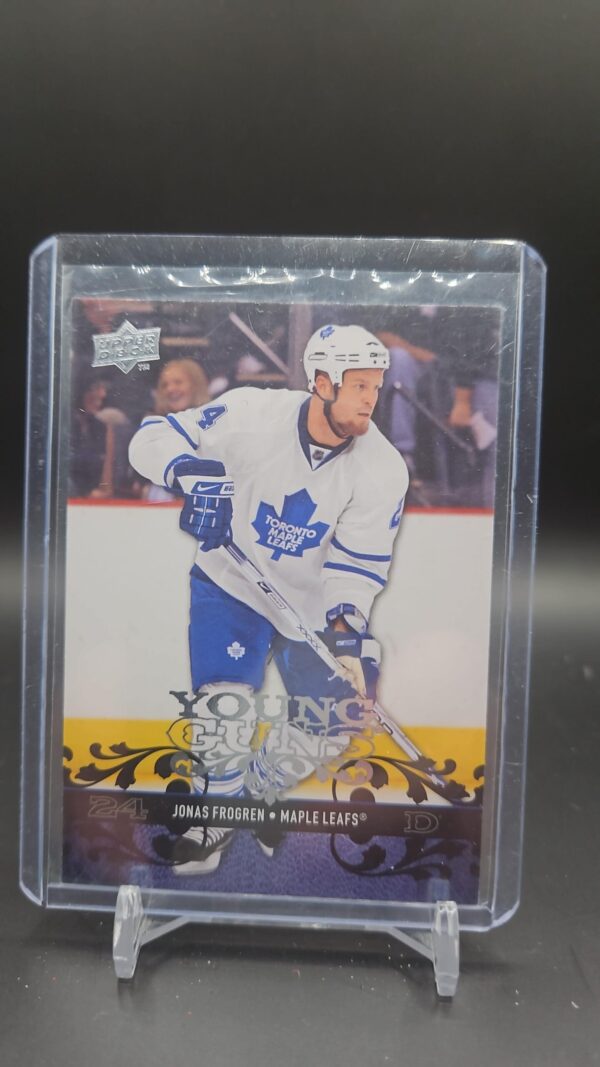 2008-09 Upper Deck Young Guns Jonas Frogren Toronto Maple#496
