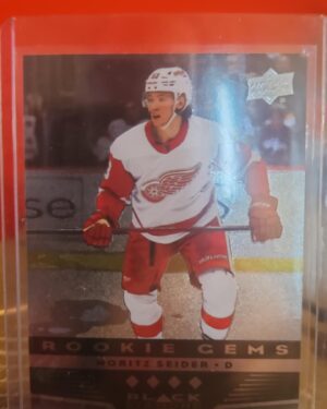 Moritz Seider Black Diamond Rookie Gems RC 2021-22 Detroit Red Wings