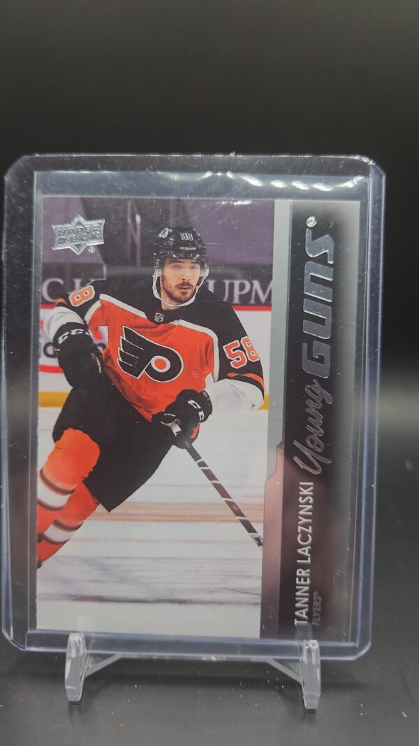 2021-22 Upper Deck Series 1 Tanner Laczynski Young Guns #236