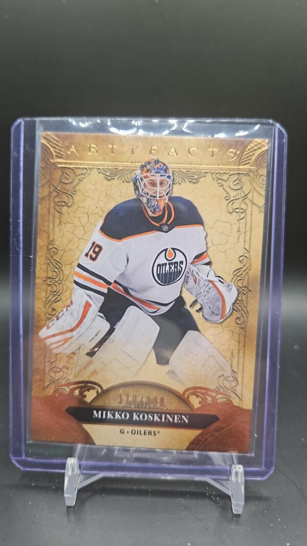 2020-21 Artifacts Copper #4 Mikko Koskinen /299 - Edmonton Oilers