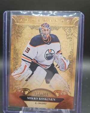 2020-21 Artifacts Copper #4 Mikko Koskinen /299 - Edmonton Oilers