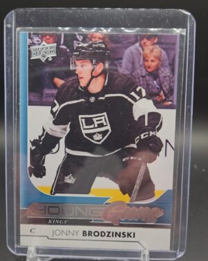Jonny Brodzinski, Young Guns, 2017-18, Upper Deck, Series 1, Rookie Card, #231, Los Angeles Kings