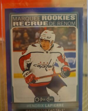 2021-22 Series 2 OPC Update Blue Boarder Marquee Rookies 624 Hendrix Lapierre