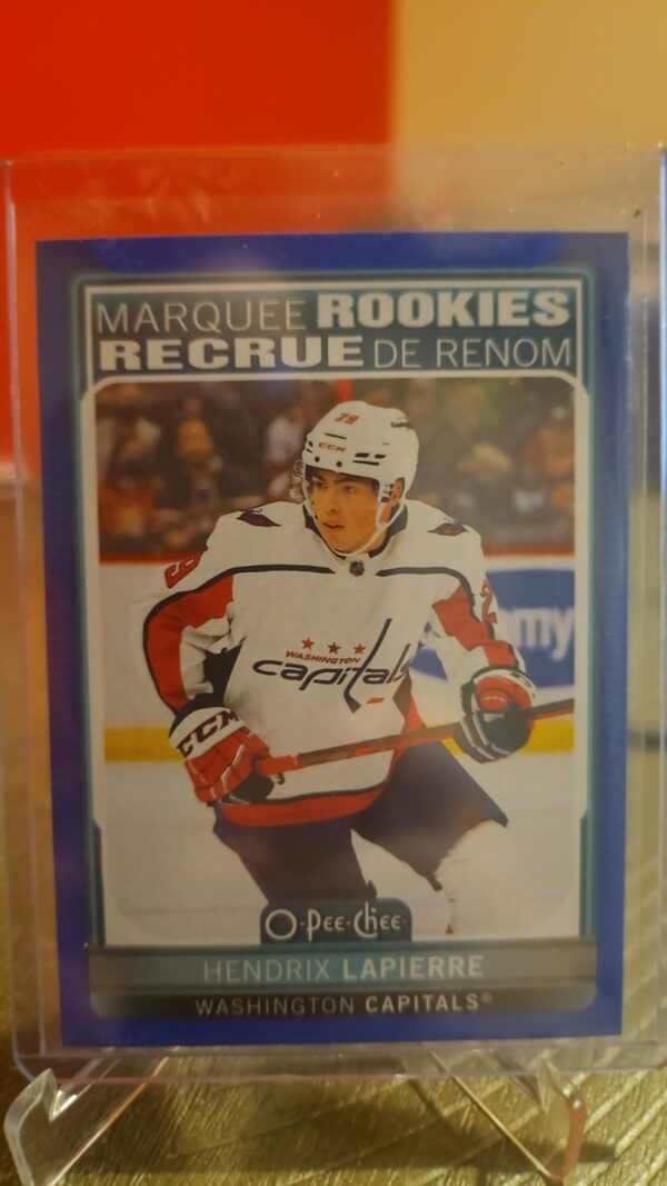2021-22 Series 2 OPC Update Blue Boarder Marquee Rookies 624 Hendrix Lapierre