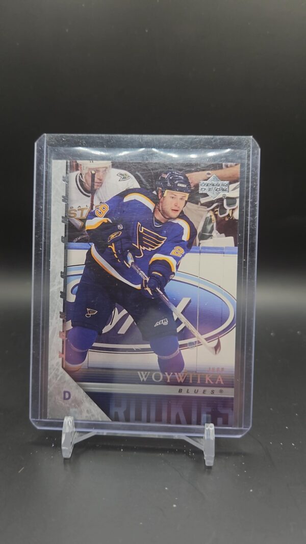 2005-06 Upper Deck Young Guns Jeff Woywitka Rookie St. Louis Blues #220