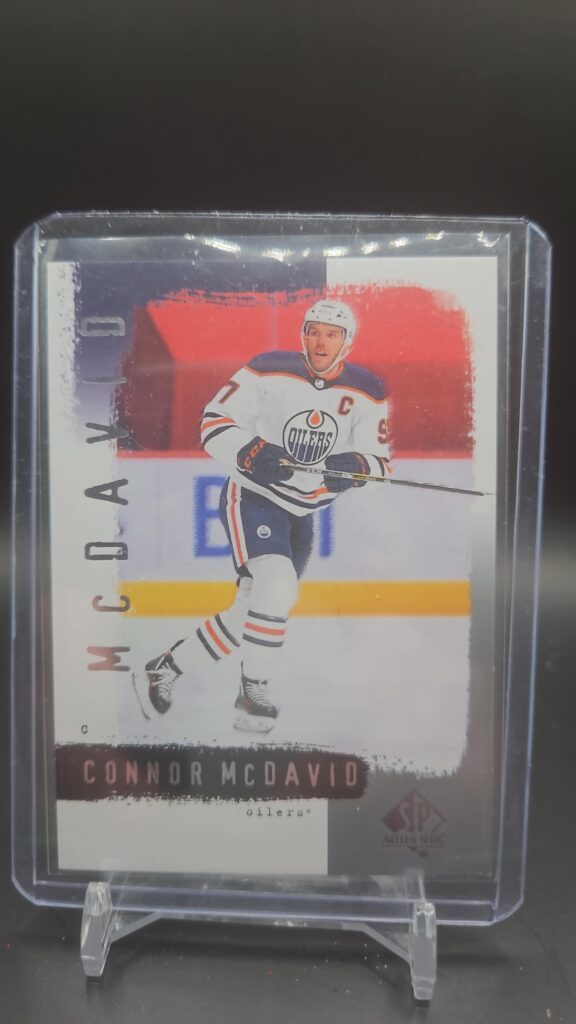 Connor McDavid, SP Authentic, 2020-21, Retro, #R90, Edmonton Oilers