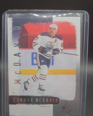 Connor McDavid, SP Authentic, 2020-21, Retro, #R90, Edmonton Oilers