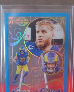 2022 Panini Illusions King Of Cards Blue Parallel #KC-10 /299 RAMS Cooper KUPP
