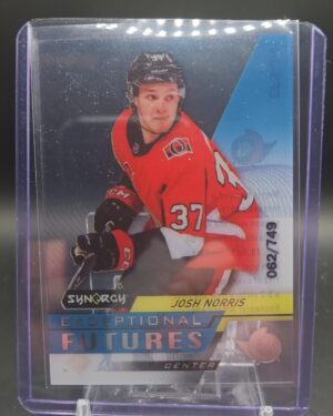 2020-21 Synergy Exceptional Futures #EFS-JN Josh Norris /749 Acetate