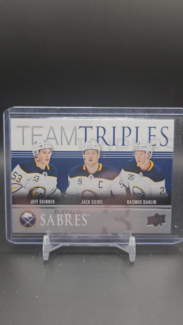19/20 UD SERIES 1 SKINNER / EICHEL / DAHLIN TEAM TRIPLES INSERT #TT-9