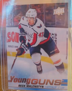2019-20 Upper Deck Series 2 #480 Beck Malenstyn Young Guns Rookie Card