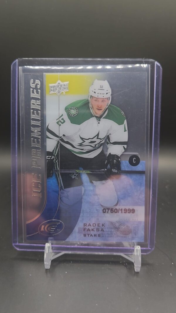 2015-16 Upper Deck ICE Premieres Radek Faksa /1999 #128 - Dallas Stars