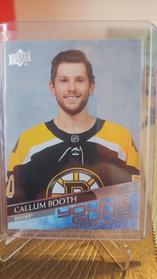 2020-21 Upper Deck Extended #704 Callum Booth Young Guns Rookie Card