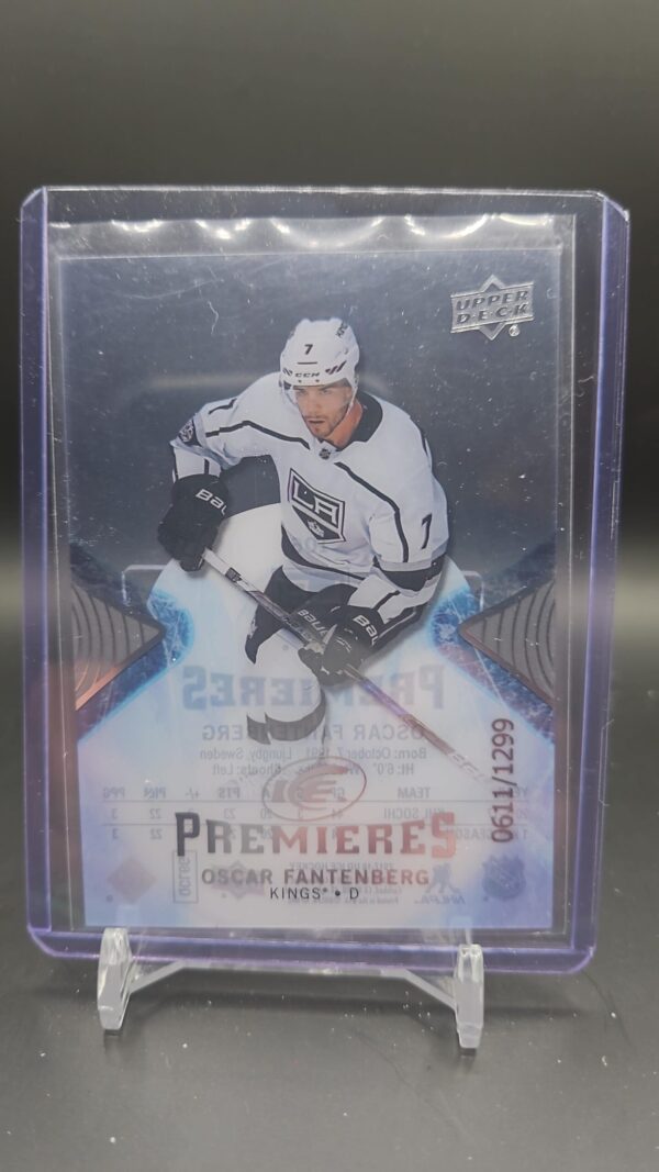 2017-18 UD Ice Premieres Oscar Fantenberg /1299 LA Kings #106