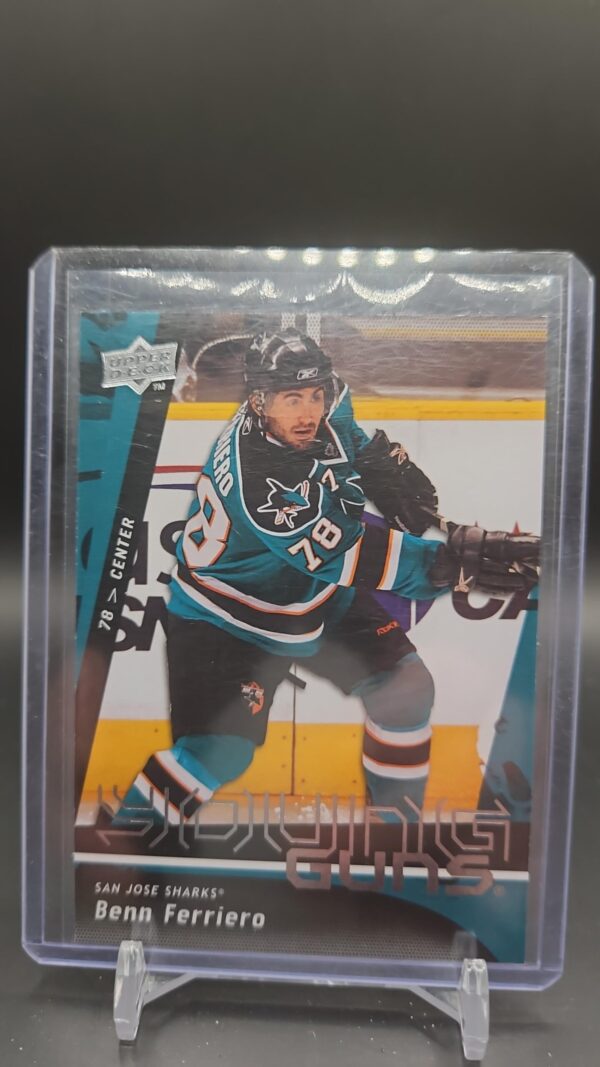 2009-10 Upper Deck Benn Ferriero Young Guns #237 San Jose Sharks