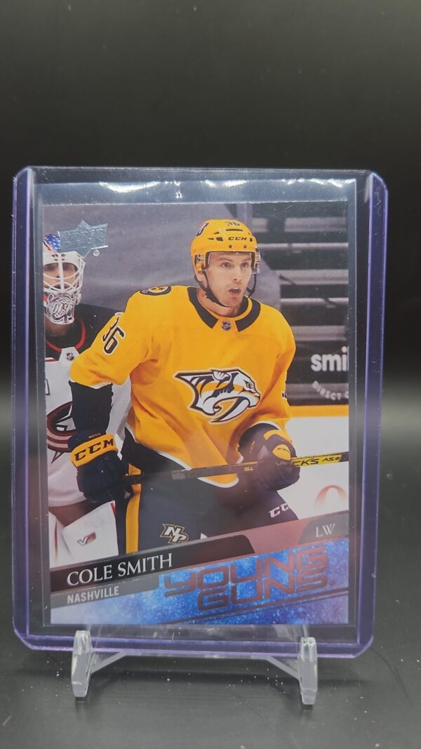 2020-21 Upper Deck Series 2 Cole Smith Young Guns #481 Nashville Predators