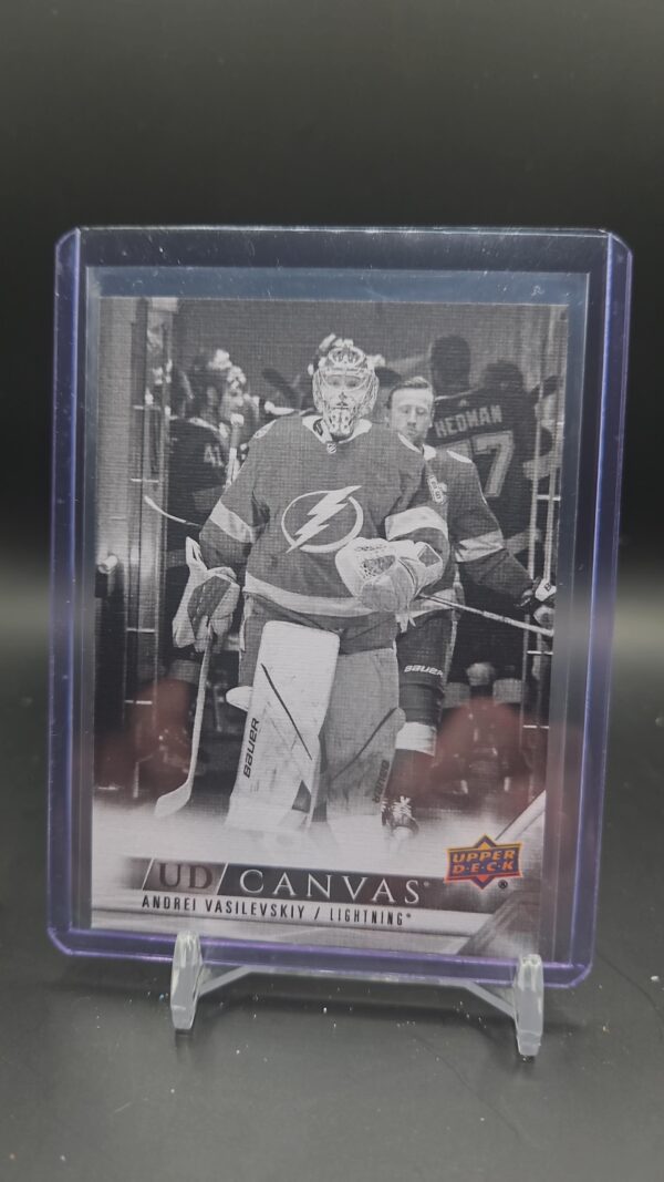 2022-23 Series 1 Canvas Black & White #C74 Andrei Vasilevskiy - Lightning