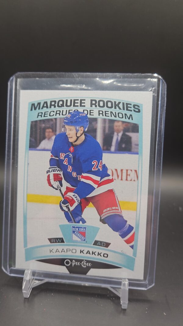 2019-20 O-Pee-Chee Marquee Rookies Kaapo Kakko #650 New York Rangers