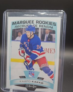 2019-20 O-Pee-Chee Marquee Rookies Kaapo Kakko #650 New York Rangers