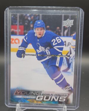 2022-23 Upper Deck Young Guns Rookie #234 Nicholas Abruzzese YG RC Toronto Maple