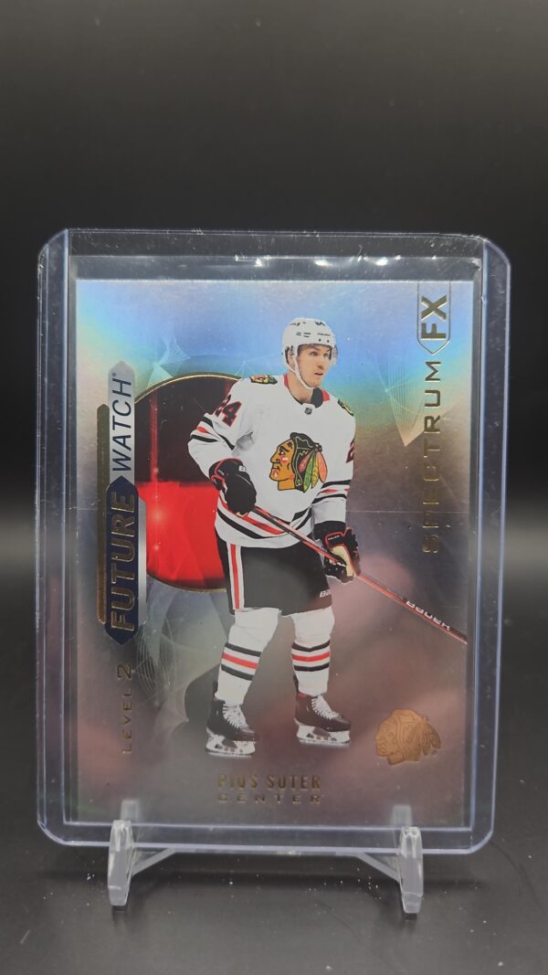 Pius Suter 2020-21 SP Authentic Future Watch Spectrum FX RC #S-78 Chicago