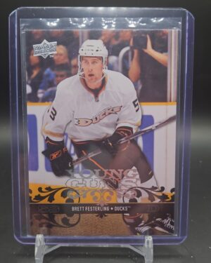 2008/09 UD SERIES 2 BRETT FESTERLING YOUNG GUNS ROOKIE #452