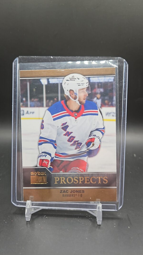 2021 Skybox Metal Universe Zac Jones Rookie Premium Prospects #PP-38 Rangers