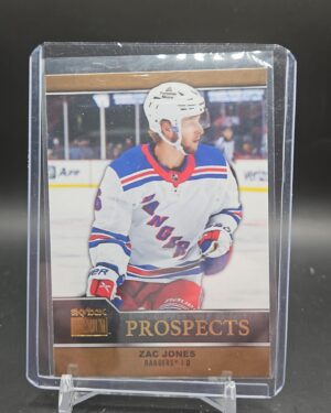 2021 Skybox Metal Universe Zac Jones Rookie Premium Prospects #PP-38 Rangers