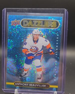 21-22 UD Series 2 Dazzlers Blue #DZ-79 Anthony Beauvillier