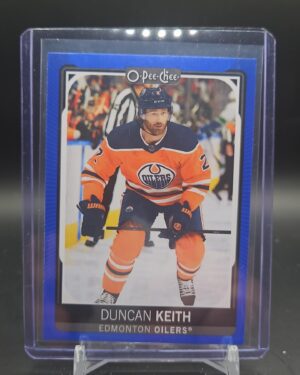 2021-22 Series 2 Upper Deck O Pee Chee Update Blue Border Duncan Keith Oilers