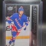 2021-22 UD Series 1 Young Guns Zac Jones #231 New York Rangers RC rookie
