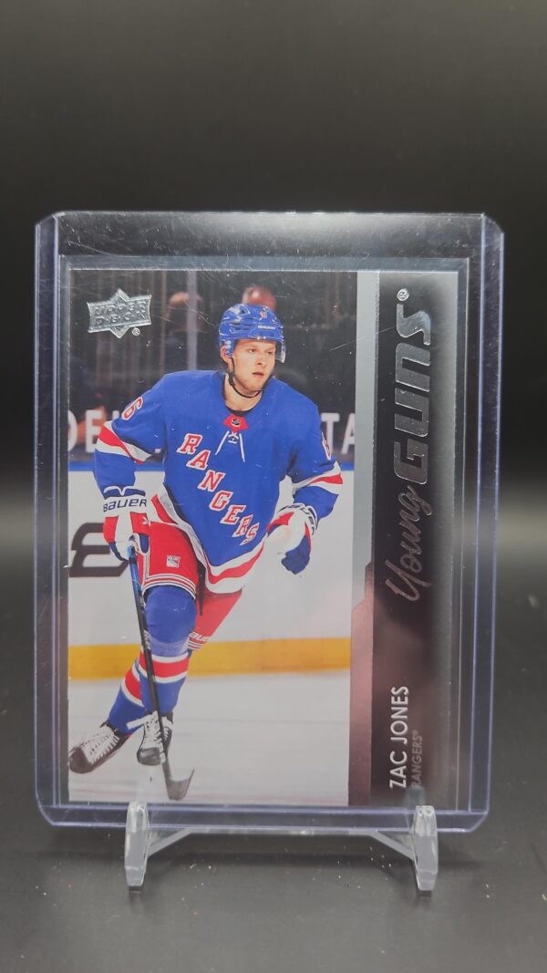 2021-22 UD Series 1 Young Guns Zac Jones #231 New York Rangers RC rookie