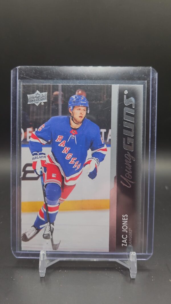 2021-22 UD Series 1 Young Guns Zac Jones #231 New York Rangers RC rookie