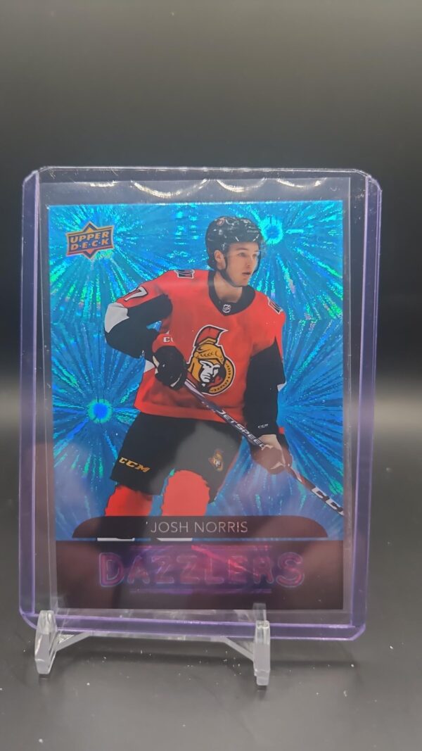 2020-21 UPPER DECK BLUE DAZZLER JOSH NORRIS #DZ-83 OTTAWA SENATORS Rookie RC
