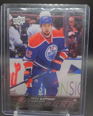 2015-16 Upper Deck Young Guns #237 Anton Slepyshev Edmonton