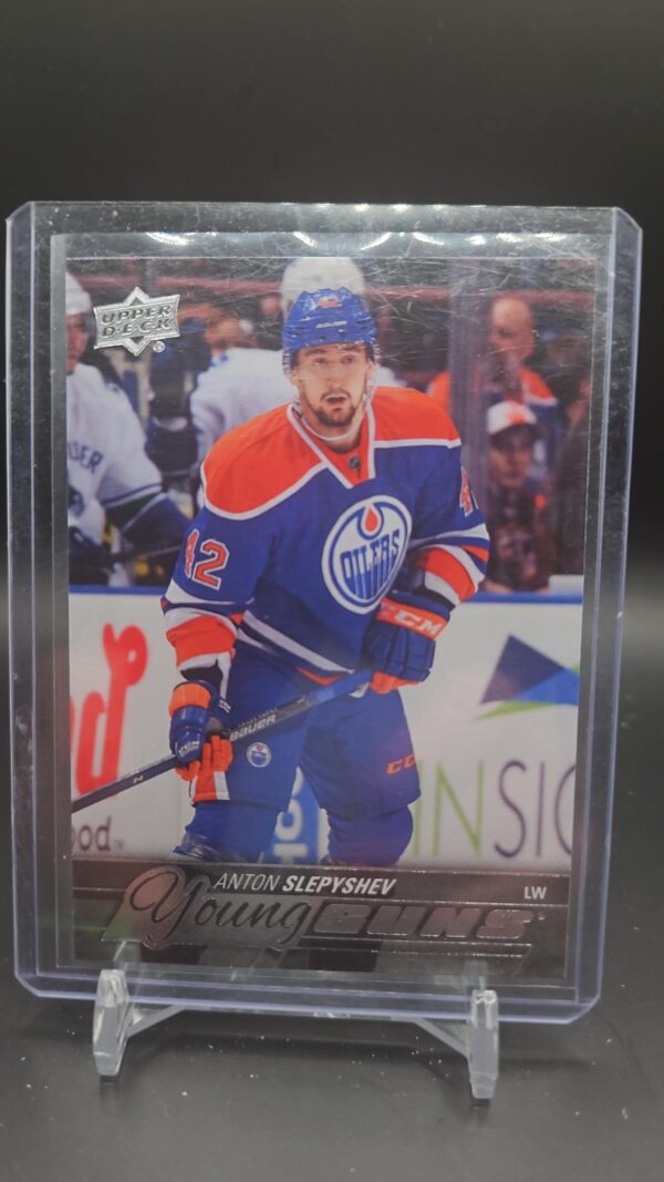 2015-16 Upper Deck Young Guns #237 Anton Slepyshev Edmonton
