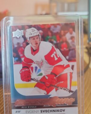 Evgeny Svechnikov, Young Guns, 2017-18, Upper Deck, Series 1, Rookie Card, #224, Detroit Red Wings
