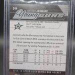2015-16 Upper Deck Young Guns #244 Mattias Janmark Dallas Stars - Image 2