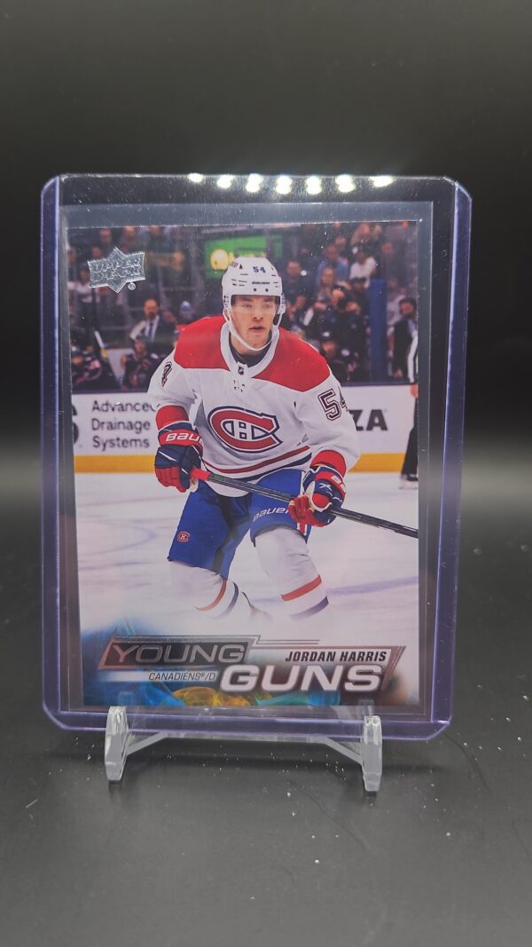 2022-23 Upper Deck Young Guns #205 Jordan Harris Montreal Canadiens RC