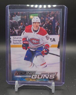 2022-23 Upper Deck Young Guns #205 Jordan Harris Montreal Canadiens RC