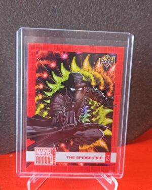 THE SPIDER-MAN / Marvel Annual 2020-21 FRACTAL PARALLEL BASE Trading Card #54