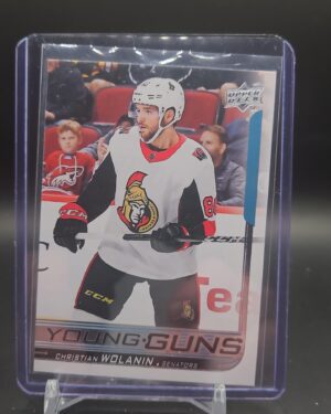 2018-19 Upper Deck Young Guns Christian Wolanin Senators #460