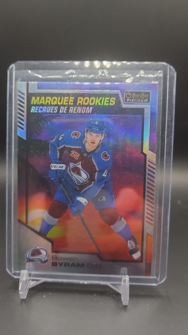 2020-21 OPC Platinum #152 Bowen Byram Marquee Rookies Sunset